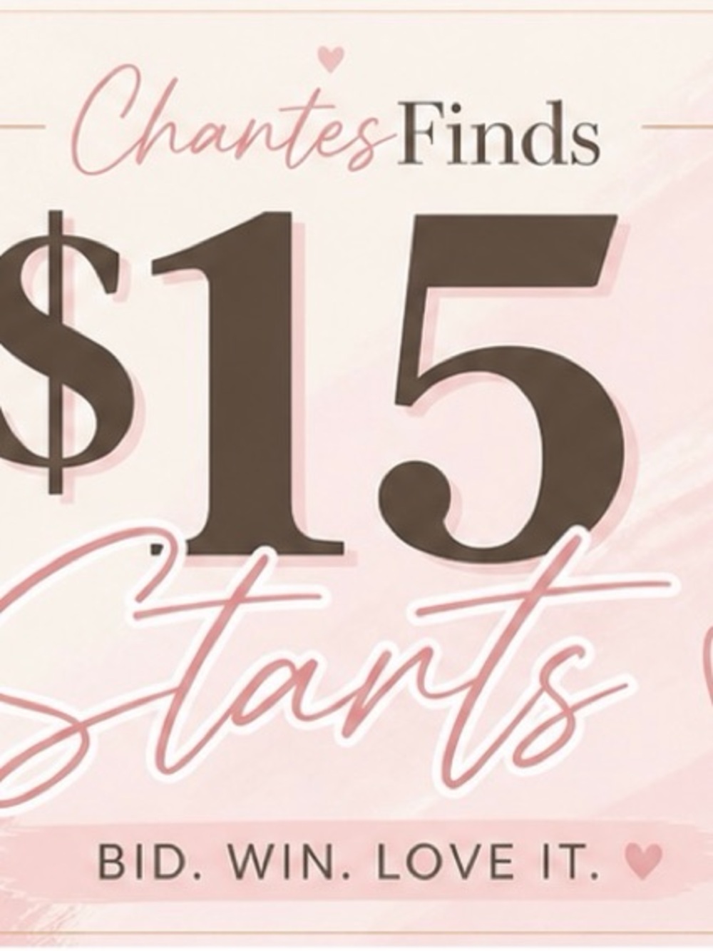Unlisted $15 starts